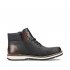 Rieker Synthetic leather Men's boots| 38434 Ankle Boots Black Combination