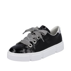 Rieker Women's shoes | Style N59A2 Athletic Lace-up Black