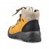 Rieker Suede leather Women's short boots| L7132 Ankle Boots Yellow Combination