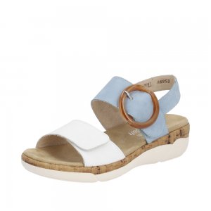 Remonte Women's sandals | Style R6853 Casual Sandal Blue Combination