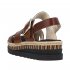 Rieker Women's sandals | Style V7951 Casual Sandal Brown