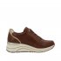 Remonte Leather Women's shoes| D0T03 Brown Combination