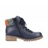 Rieker Synthetic Material Women's short boots| Z0445 Ankle Boots Blue