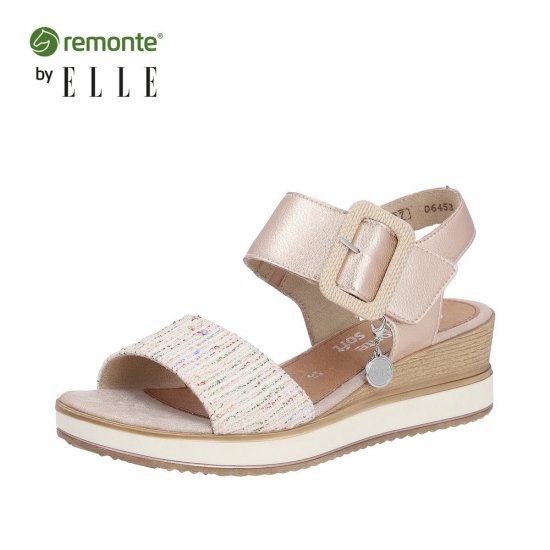 Remonte Women's sandals | Style D6453 Dress Sandal Pink - Click Image to Close