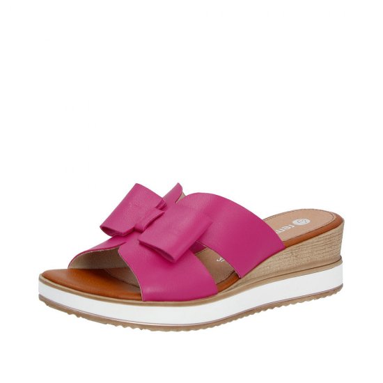 Remonte Women's sandals | Style D6456 Dress Mule Pink - Click Image to Close