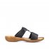 Rieker Women's sandals | Style 60885 Casual Mule Black