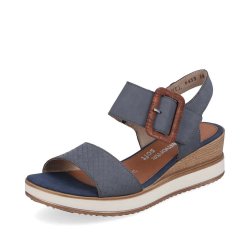 Remonte Women's sandals | Style D6453 Dress Sandal Blue