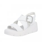 Rieker EVOLUTION Women's sandals | Style W1550 Casual Sandal White