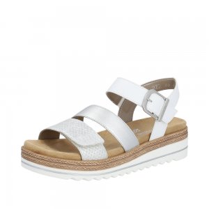 Remonte Women's sandals | Style D0Q55 Casual Sandal Silver\/Platinum