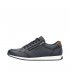 Rieker Men's shoes | Style 11903 Casual Lace-up with zip Blue