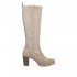 Rieker Synthetic Material Women's' Tall Boots| Y2255 Tall Boots Beige