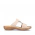 Rieker Women's sandals | Style 60885 Casual Mule Beige