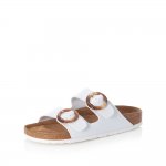 Rieker Women's sandals | Style V9370 Casual Mule White