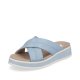 Rieker EVOLUTION Women's sandals | Style W0802 Casual Mule Blue