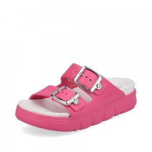 Rieker Women's sandals | Style P2180 Casual Mule Pink