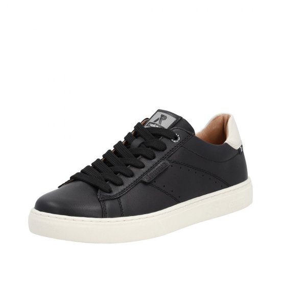 Rieker EVOLUTION Men's shoes | Style U0704 Athletic Lace-up Black - Click Image to Close