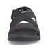 Rieker EVOLUTION Women's sandals | Style V8408 Athletic Sandal Black