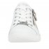 Remonte Women's shoes | Style D1E00 Athletic Lace-up with zip White Combination