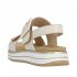 Remonte Women's sandals | Style D1J53 Casual Sandal Beige Combination