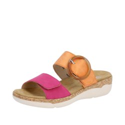 Remonte Women's sandals | Style R6858 Casual Mule Orange