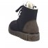 Rieker Synthetic Material Women's short boots| Y3401 Ankle Boots Blue