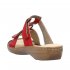 Rieker Women's sandals | Style 60885 Casual Mule Red