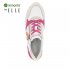 Remonte Women's shoes | Style D1323 Athletic Lace-up with zip White Combination