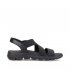 Rieker EVOLUTION Women's sandals | Style V8408 Athletic Sandal Black