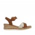 Remonte Women's sandals | Style D3067 Dress Sandal Brown Combination