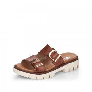 Remonte Women's sandals | Style D7953 Casual Mule Brown