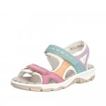 Rieker Women's sandals | Style 68866 Athletic Trekking Multi