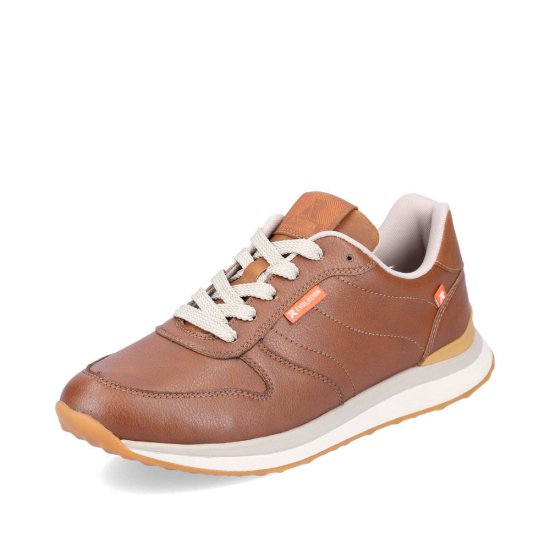 Rieker EVOLUTION leather Women's shoes| 42500 Brown - Click Image to Close