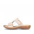 Rieker Women's sandals | Style 60885 Casual Mule Beige