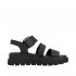 Rieker EVOLUTION Women's sandals | Style W1650 Casual Sandal Black