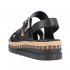 Rieker Women's sandals | Style V7951 Casual Sandal Black