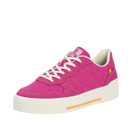 Rieker EVOLUTION Women's shoes | Style W0706 Athletic Lace-up Pink - Click Image to Close