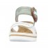 Rieker Women's sandals | Style 67476 Dress Sandal White Combination