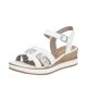 Remonte Women's sandals | Style D6461 Dress Sandal White Combination