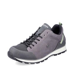 Rieker Men's shoes | Style B5721 Athletic Lace-up Grey