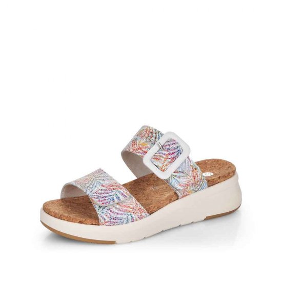 Remonte Women's sandals | Style D9550 Casual Mule Multi - Click Image to Close