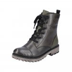 Rieker Leather Women's Mid height boots| Y6700 Mid-height Boots Green