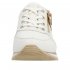 Remonte Women's shoes | Style D0H11 Athletic Lace-up with zip White Combination