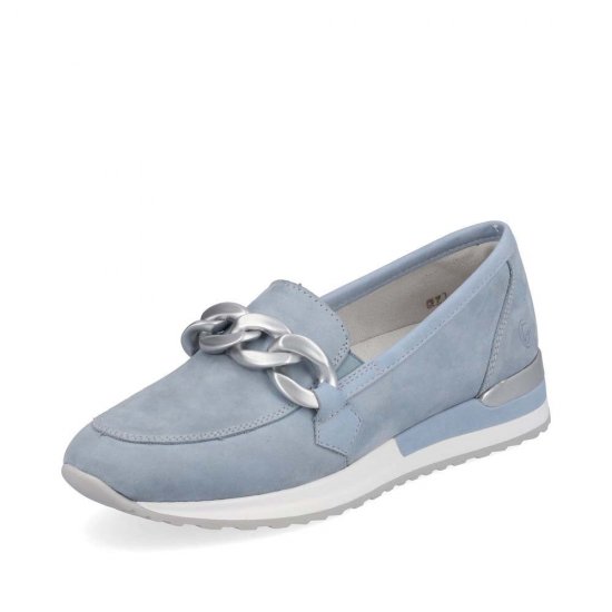 Remonte Women's shoes | Style R2544 Dress Slip-on Blue - Click Image to Close