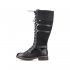 Rieker Synthetic Material Women's' Tall Boots| 94732-14 Tall Boots Black