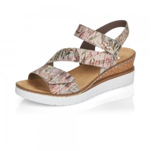 Rieker Women's sandals | Style V3887 Dress Sandal Multi