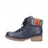 Rieker Synthetic Material Women's short boots| Z0445 Ankle Boots Blue