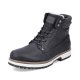 Rieker Leather Men's boots | F8301 Ankle Boots Flip Grip Black