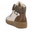 Remonte Synthetic Material Women's mid height boots| R7997 Mid-height Boots White Combination