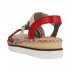 Rieker Women's sandals | Style 679L4 Casual Sandal Red