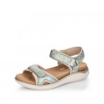 Remonte Women's sandals | Style D7752 Casual Sandal Green Combination